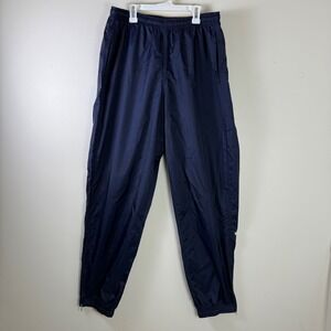 Nike Wind Pants Lightweight Running Joggers Activewear Navy Blue XL